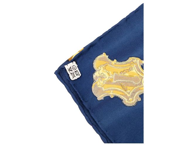 Hermès Hermes Carre 90 LES CLES Seidentuch Weiß Mehrfarben - Ansicht 7