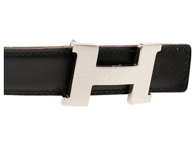 Hermès Cinturón Hermes Constance H Negro Azul - vista 5