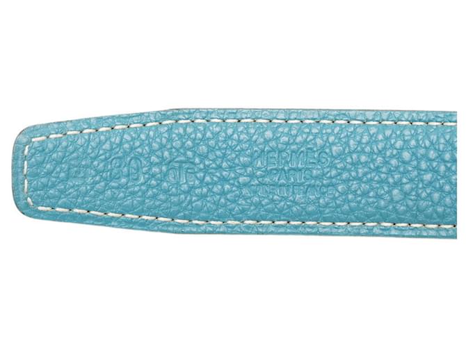 Hermès Cinturón Hermes Constance H Negro Azul - vista 7