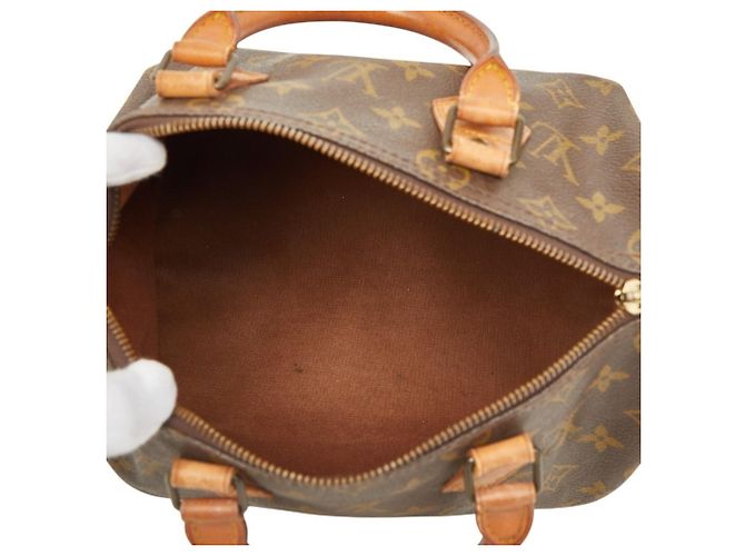 Louis Vuitton Monogram Speedy 25 Handtasche Braun Monogramm - Ansicht 10