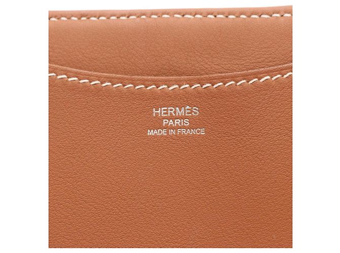 Hermès Hermes In the Loop 23 Handtasche Braun Beige Roh - Ansicht 4
