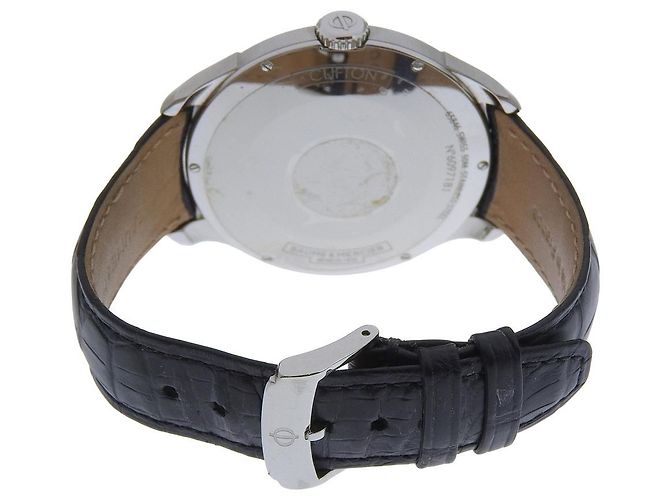 Baume & Mercier Clifton Acciaio Inossidabile e Pelle 45 - vista 2