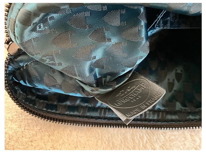 Longchamp Lackleder Clutch Dunkelbraun - Ansicht 11