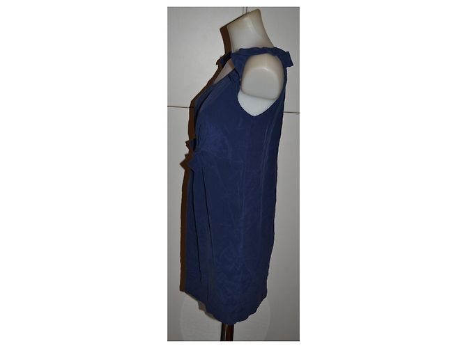 Stella Mc Cartney Abito Stella McCartney blu navy in seta Blu scuro - vista 2