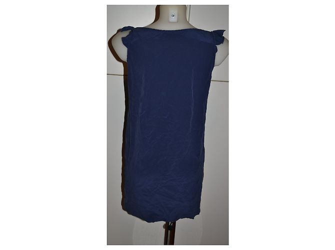 Stella Mc Cartney Abito Stella McCartney blu navy in seta Blu scuro - vista 3