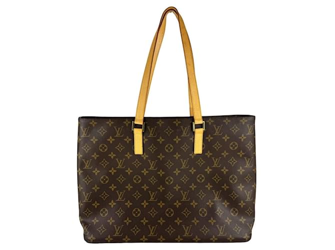 Borsa Louis Vuitton Monogram Luco Marrone Monogramma - vista 3
