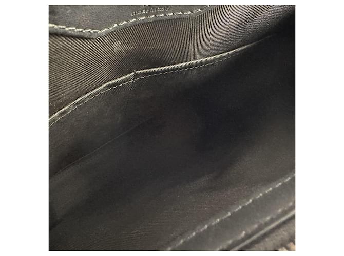 Borsa Louis Vuitton Monogram Eclipse Marrone Nero Monogramma - vista 5