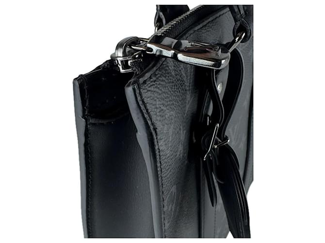 Borsa Louis Vuitton Monogram Eclipse Marrone Nero Monogramma - vista 6