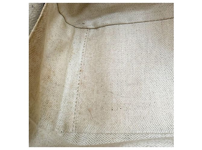 Borsa a tracolla in pelle Loewe Hammock Crudo - vista 12