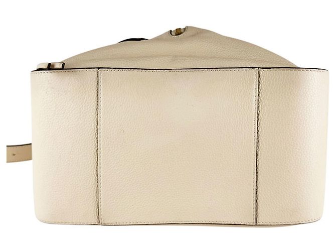 Borsa a tracolla in pelle Loewe Hammock Crudo - vista 4