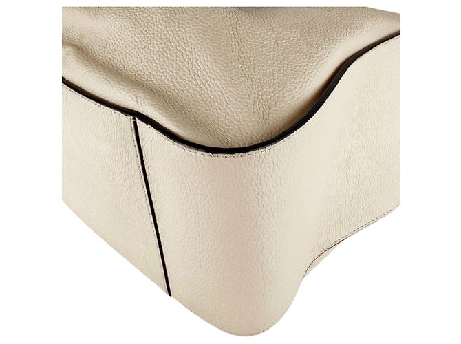 Borsa a tracolla in pelle Loewe Hammock Crudo - vista 8