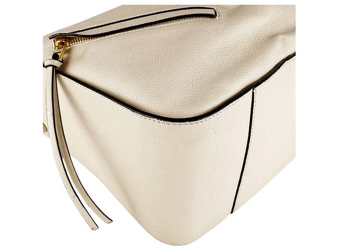 Borsa a tracolla in pelle Loewe Hammock Crudo - vista 9