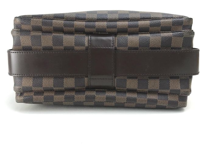 Borsa Louis Vuitton Damier Naviglio Marrone Damier ebene - vista 3