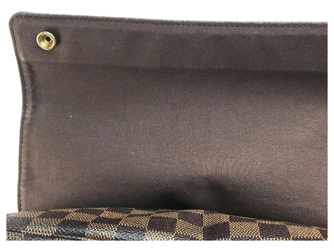 Borsa Louis Vuitton Damier Naviglio Marrone Damier ebene - vista 4