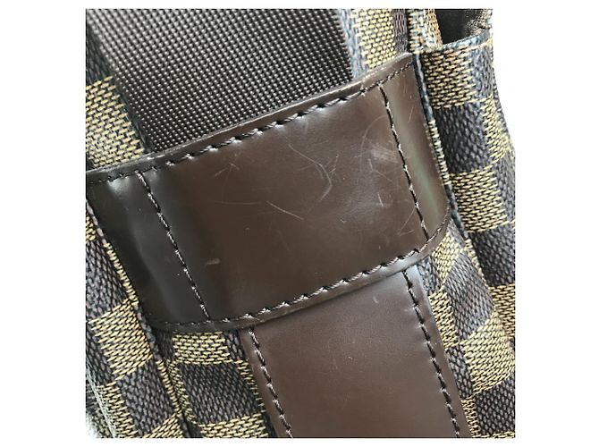 Borsa Louis Vuitton Damier Naviglio Marrone Damier ebene - vista 6
