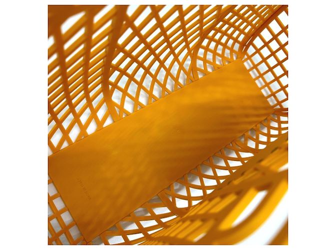 Borsa Baguette Fendi Arancione - vista 10
