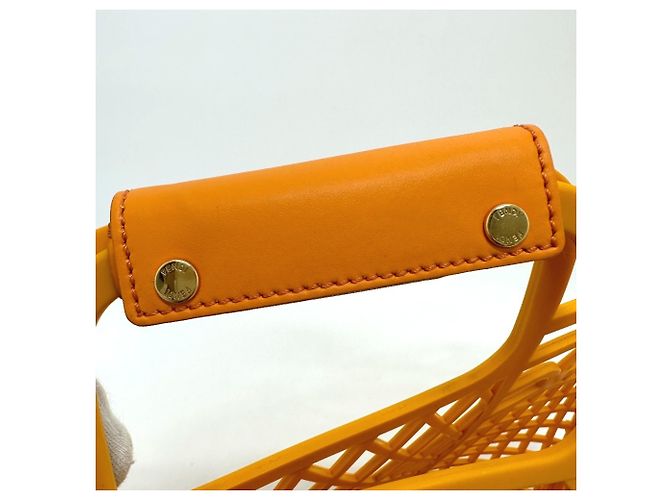 Borsa Baguette Fendi Arancione - vista 12