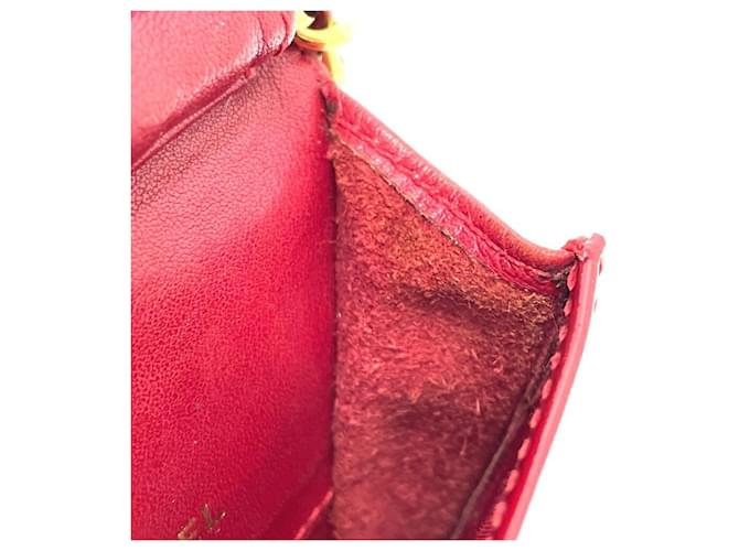 Pochette Chanel CC Coco Mark Chain Rosso - vista 10