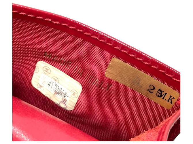 Pochette Chanel CC Coco Mark Chain Rosso - vista 11