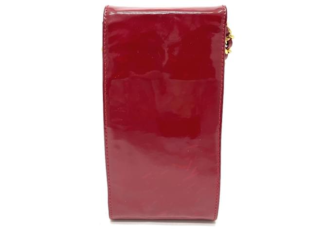 Pochette Chanel CC Coco Mark Chain Rosso - vista 2