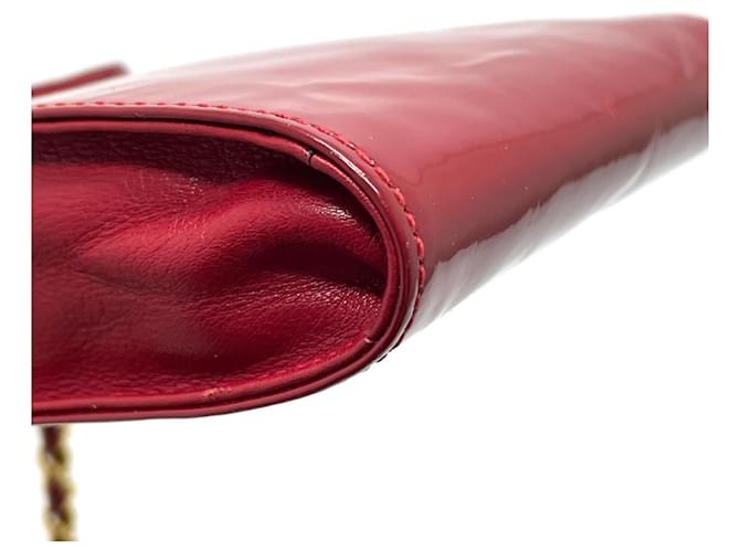 Pochette Chanel CC Coco Mark Chain Rosso - vista 5