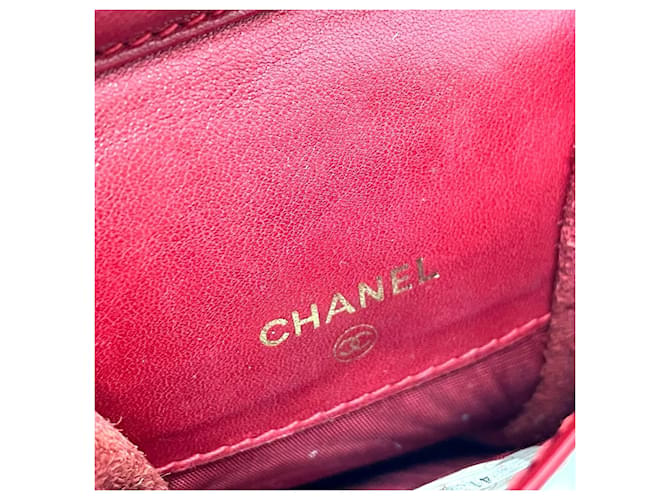 Pochette Chanel CC Coco Mark Chain Rosso - vista 9