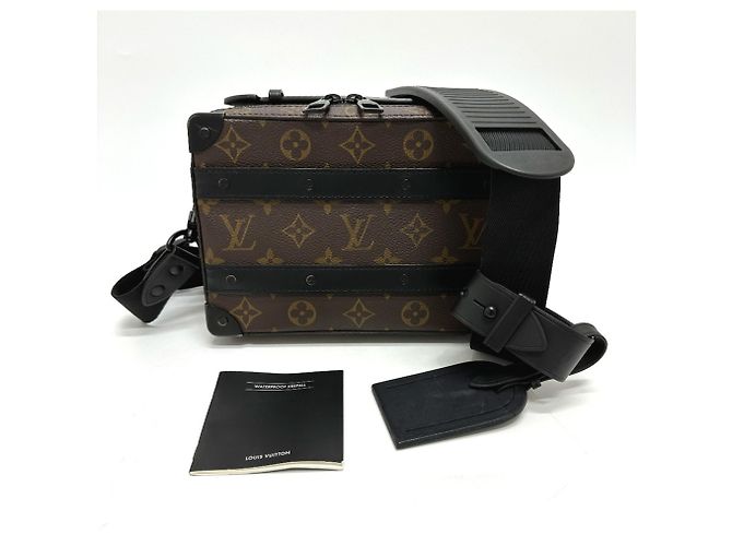 Borsa a Spalla Louis Vuitton Monogram Macassar Marrone - vista 11