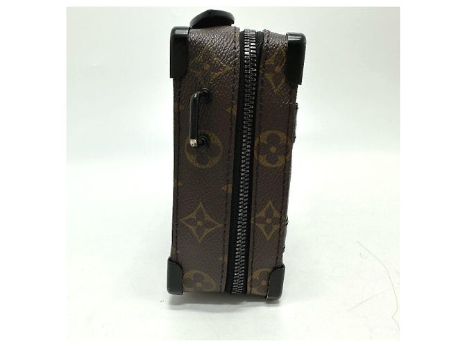 Borsa a Spalla Louis Vuitton Monogram Macassar Marrone - vista 4