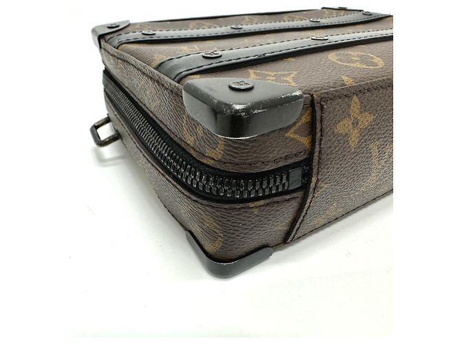 Borsa a Spalla Louis Vuitton Monogram Macassar Marrone - vista 5