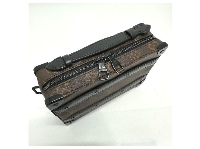 Borsa a Spalla Louis Vuitton Monogram Macassar Marrone - vista 7