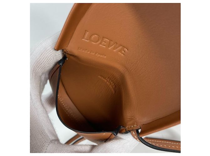 Monedero de piel marrón Loewe Castaño - vista 10