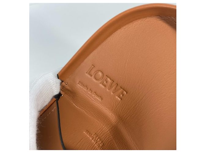 Monedero de piel marrón Loewe Castaño - vista 11