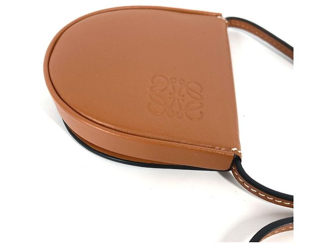 Monedero de piel marrón Loewe Castaño - vista 4
