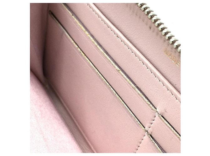 Chanel Deauville Long Wallet in Pink Tweed and Leather - view 11