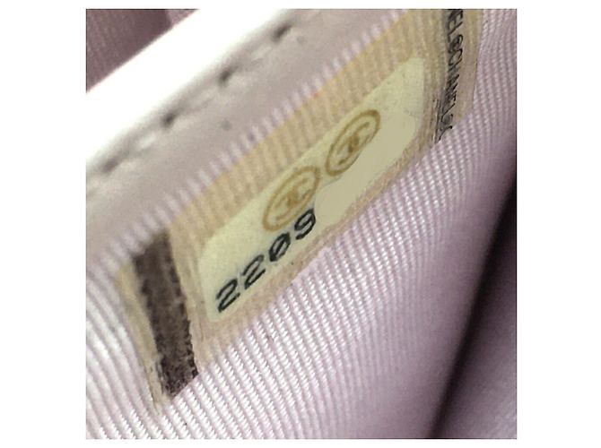 Chanel Deauville Long Wallet in Pink Tweed and Leather - view 7