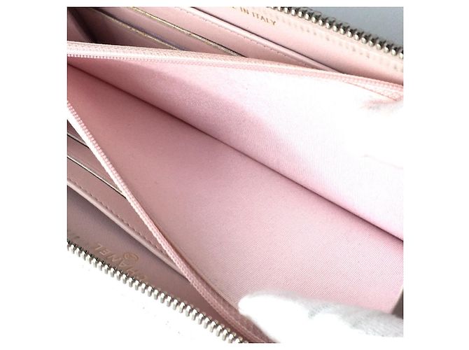 Chanel Deauville Long Wallet in Pink Tweed and Leather - view 8
