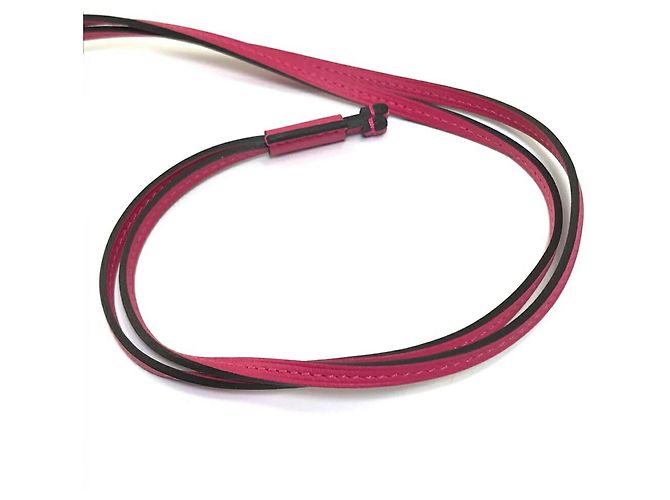 Hermès Collar con colgante Hermes O'Kelly GM Plata Rosa - vista 5