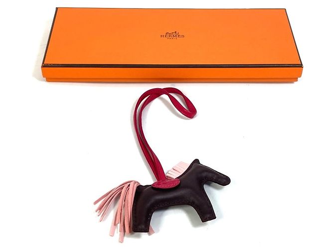 Hermès Hermes Rodeo PM Handtaschenanhänger Braun - Ansicht 7