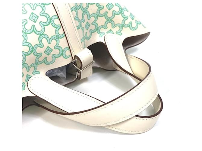 Hermès Borsa Hermes Picotin Lock Micro 14 Lucky Daisy Verde - vista 6