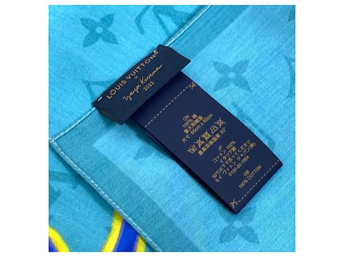 Set Monogram Bandana Louis Vuitton Blu chiaro - vista 10