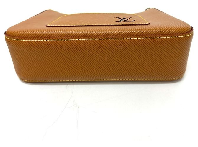 Borsa a Spalla Louis Vuitton Epi Monogram Marel Marrone - vista 3
