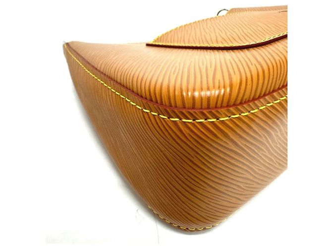 Borsa a Spalla Louis Vuitton Epi Monogram Marel Marrone - vista 5