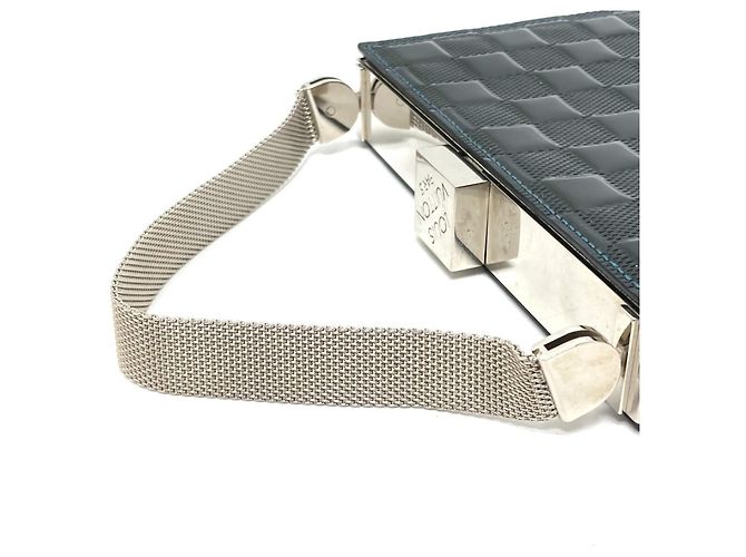 Borsa Louis Vuitton Damier Vernis Ange GM Verde scuro - vista 6