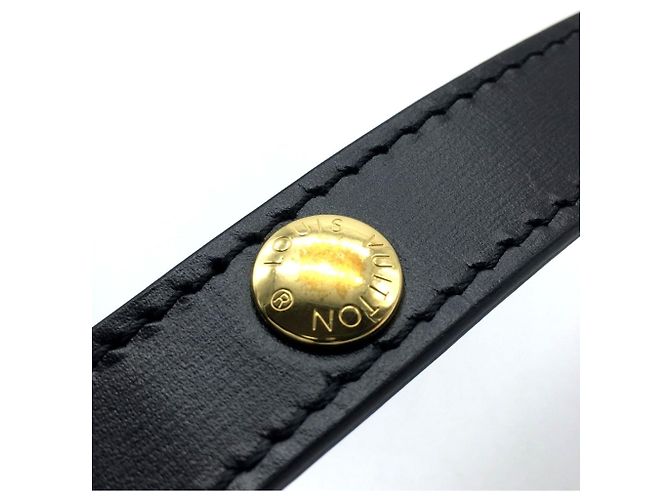 Borsa a tracolla in pelle di vitello Louis Vuitton Nero - vista 11