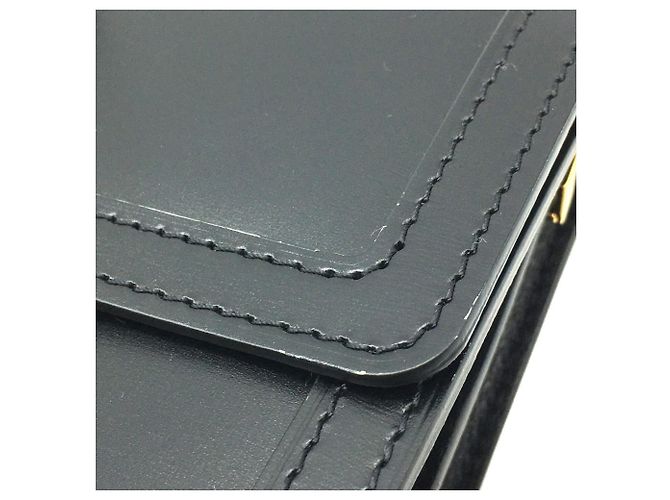 Borsa a tracolla in pelle di vitello Louis Vuitton Nero - vista 4