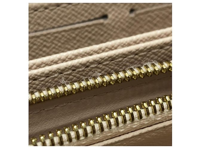 Portafoglio Zippy Monogram Giant Louis Vuitton Bianco Arancione - vista 11