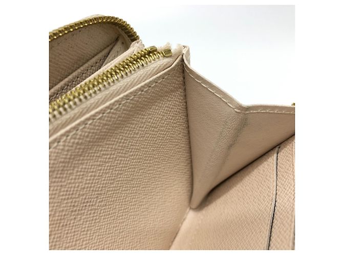 Portafoglio Zippy Monogram Giant Louis Vuitton Bianco Arancione - vista 12