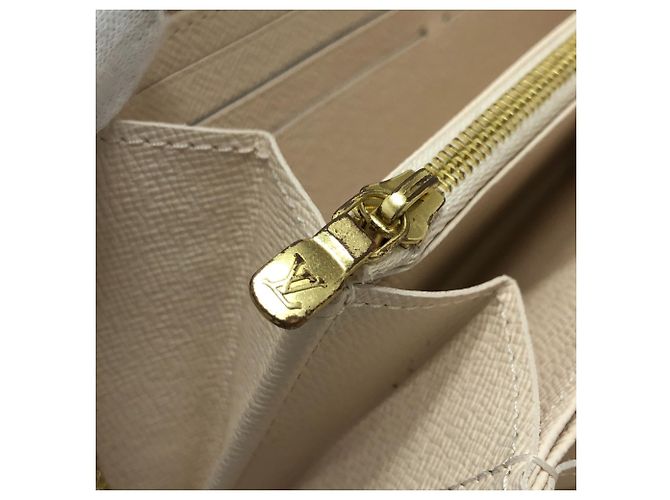 Portafoglio Zippy Monogram Giant Louis Vuitton Bianco Arancione - vista 9