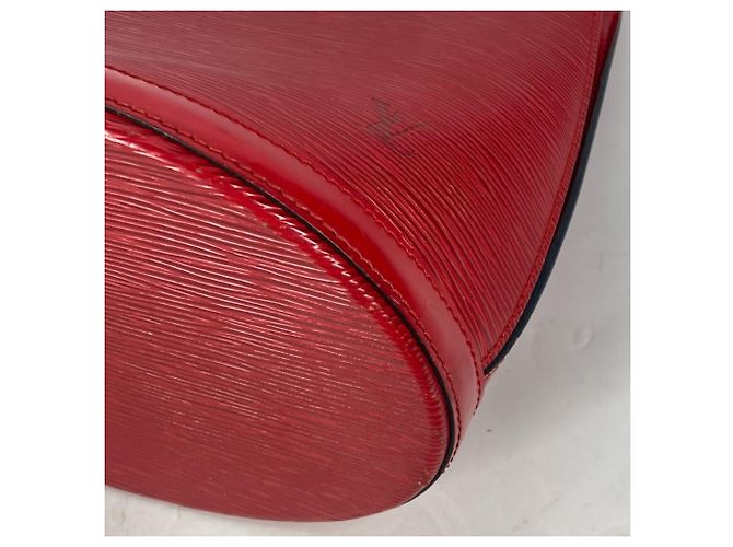 Borsa a Spalla Louis Vuitton Epi Cluny Rosso - vista 4