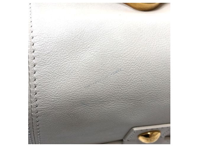 Borsa Boston in pelle Louis Vuitton Bianco - vista 5